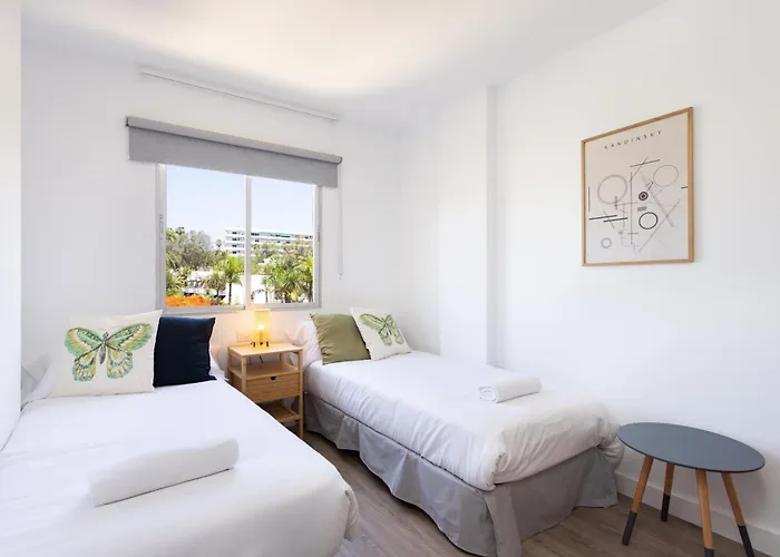 Apartment Home2book Design Terrace & Pool Cristianos *