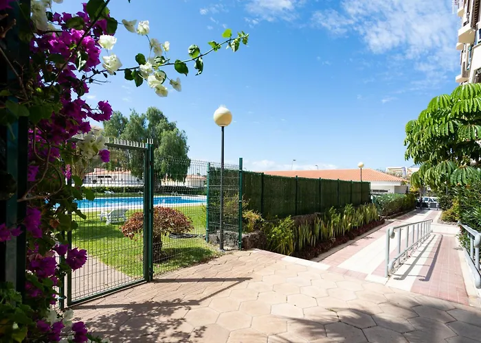 公寓 Home2book Design Terrace & Pool Cristianos 洛斯克里斯蒂亚诺斯