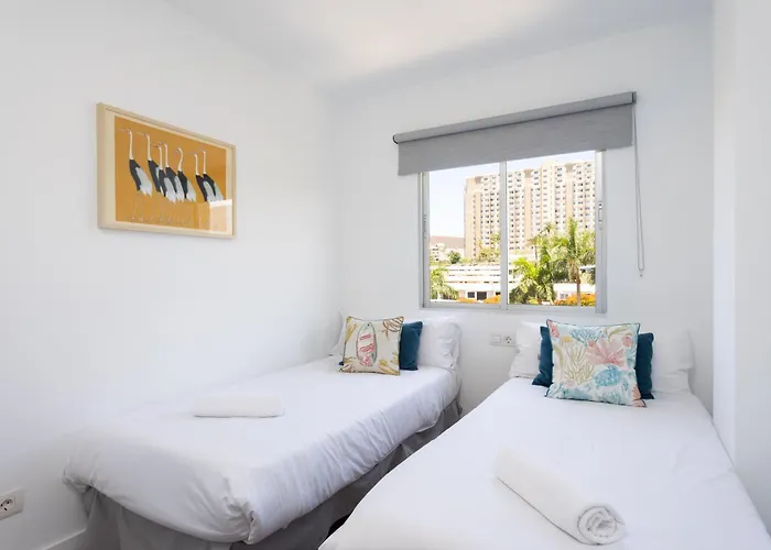 公寓 Home2book Design Terrace & Pool Cristianos